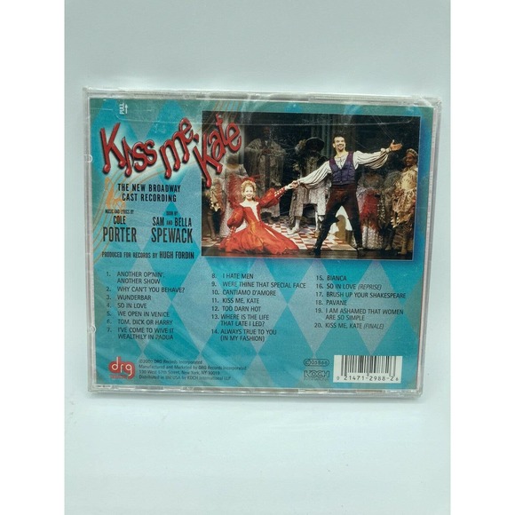 Kiss Me Kate by Broadway Cast Recording CD 2000 Cole Porter - Picture 2 of 2